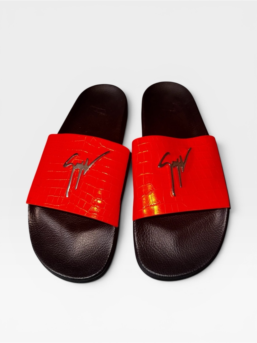 Men’s! New Giuseppe Zanotti Metropolis slide sandal US 11